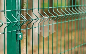 Забор 3D зеленый